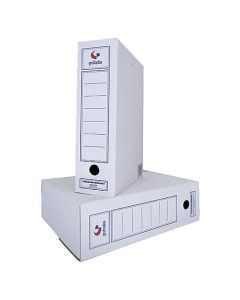 Arquivos Definitivos de Papelão Branco 