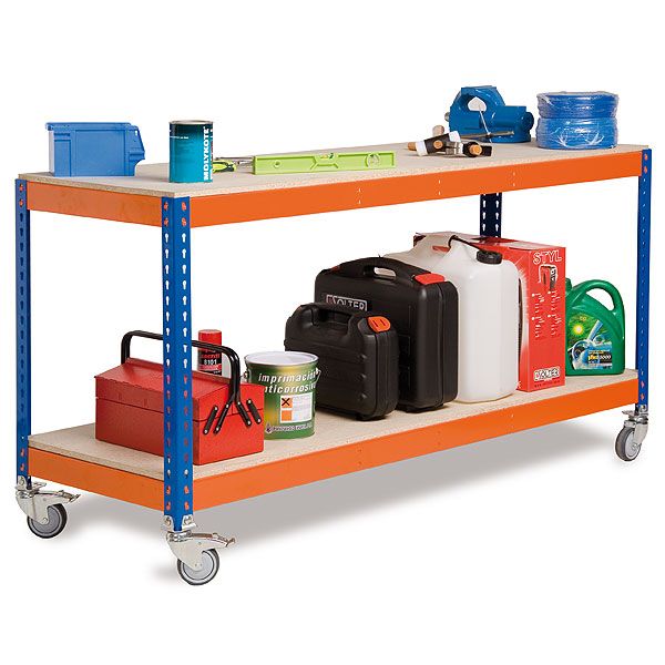 Bancada para Trabalho com Rodas