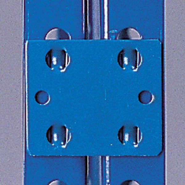 Uniões entre módulos para estantes para cargas pesadas